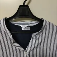 jeune maman ストライプシャツ　XL　タンクトップ付き　新品未使用