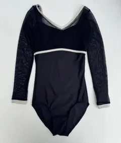 ブラック長袖レオタード Mサイズ 新品