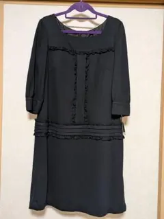 新品未使用 大きいサイズ FLANERIES ブラック ワンピース 13号