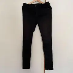 【送料無料♪】ユニクロ ジーンズ スキニー ブラック WOMEN28