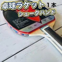 卓球 ラケット シェークハンド 初心者 中級者 ペン 両面 ラバーd106603
