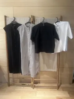 【無印良品】ワンピース•シャツ4点セット