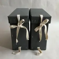 Found MUJI 無印良品コシャー箱 縦型2個セット