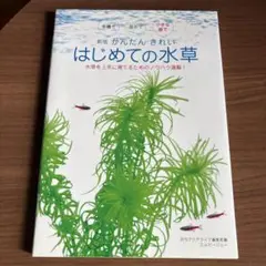 かんたんきれいはじめての水草 水槽で屋外で小さな器で 水草を上手に育てるための…