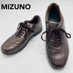 MIZUNO　ミズノ　スニーカー　ウォーキングシューズ　サイドジップ　24.5