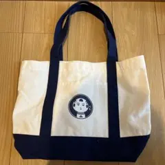かわいい刺繍付きトートバッグ
