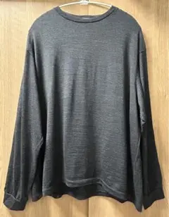 LIDNM24SS／NZ MERINO WOOL L/S TEE Sサイズ