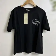 エヘカソポMore Than Anything ブラックTシャツ フリーサイズ