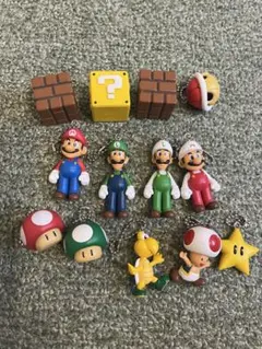 スーパーマリオ キャラクター キーホルダーセット