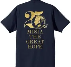 Misiaミーシャ25ththe great hopeツアーTシャツ　黒