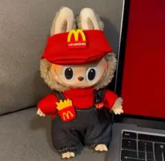 Labubu ラブブぬいぐるみ着替えせ （マクドナルドセット）