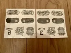 Tigers 阪神タイガース　ブラックダイナマイトシリーズ　フェイスシール