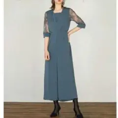 即購入可◆ニアナ　М　ワイドパンツ　オールインワン　ドレス　オケージョン