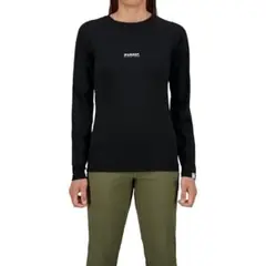 MAMMUT QDロゴプリントロングスリーブTシャツ
