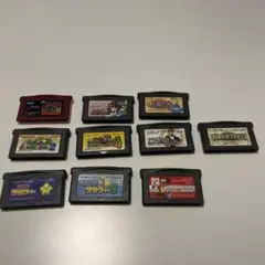 ゲームボーイアドバンス 10枚セット