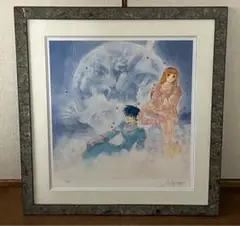 版画 いのまたむつみ 小珠 30/385 88グラフ ミニ「サマー」/いのまたむつみ（箔押しサイン入り）