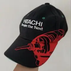 レア 日立工機 HITACHI ハイコーキ インパクト刺繍 ロゴ キャップ 帽子