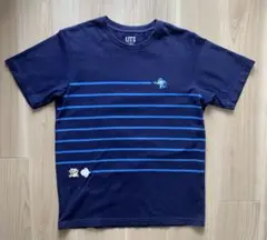 ロックマン Tシャツ Mサイズ UNIQLO ボーダー