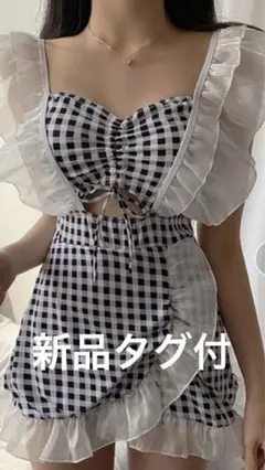 Jasmine 新品タグ付映え水着ワンピース