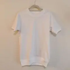 未使用　スクールスポーツウェア　体操着　白 Tシャツ 160(S)