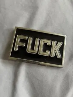 FUCK エンボスバックル ベルト