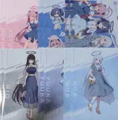 ブルーアーカイブ クリアファイル 全6種 12枚セット