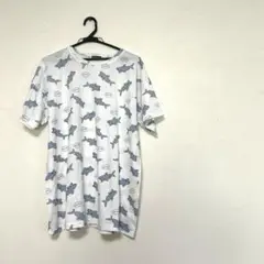 しまむら　サメ シャーク ビッグT Tシャツ オーバーサイズ