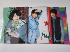 なにわ男子　西畑大吾　クリアファイル　3枚
