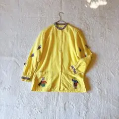 ［美品］MAYAN MODERN 長袖シャツ 70s グアテマラ製 刺繍 民族