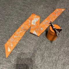 エルメス ツイリー オレンジ