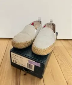 エミュ　スリッポン　シルバー　US13 18cm 19cm 20cm
