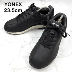 【美品】YONEX パワークッション 23.5 ブラック ウォーキングシューズ