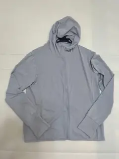 UNIQLO エアリズム パーカー L ライトグレー