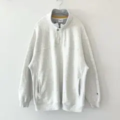 Champion × JS 別注 ハーフジップ スウェット XL