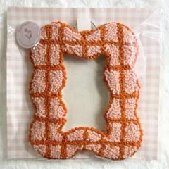 パンチニードル タフティング トレカケース チェック 韓国