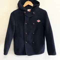 人気商品!DANTON ウールモッサ コート ネイビー Sサイズ
