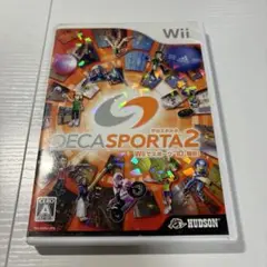 極美品　デカスポルタ2 盤面ほぼ傷なし美品　Wiiソフト