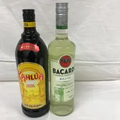 カルーア コーヒーリュール 1000ml+バカルディモヒート 700ml