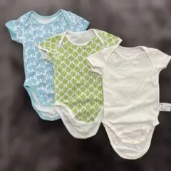 ユニクロ ロンパース 3枚セット