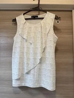 BANANAREPUBLIC ノースリーブトップス フリル