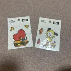 BT21 デコステッカー TATA CHIMMYセット