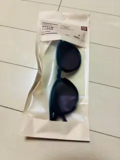 無印良品　ボストン型サングラス　黒
