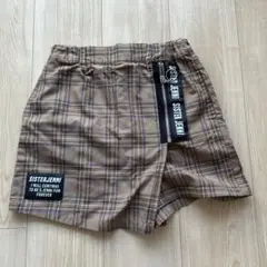SISTER JENNI チェック柄 ハーフパンツ 150cm
