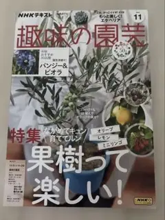 趣味の園芸 11月号