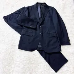 アオキ LESMUES スーツ セットアップ AB6 洗える メッシュ 背抜