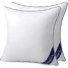 Belinnaクッション 45 x 45cmホワイト 2個セット 特価処分01