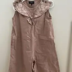 green label relaxing キッズ用 ピンクオーバーオール 105