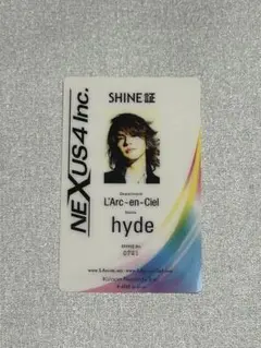 hyde CD特典 SHINE証