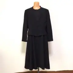 東京ソワール セットアップ 上下セット 礼服 冠婚葬祭 黒 11AR