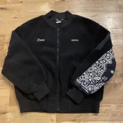 1MW by SOPH. × GUコラボ ボアフリースジャケットブルゾン S
